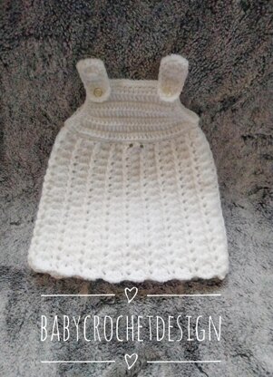 Shell Pinafore Dress