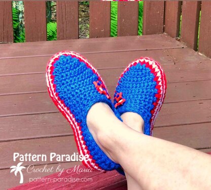 Stars and Stripes Slippers