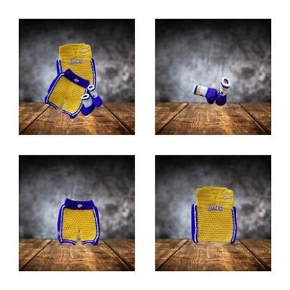 LA Lakers Basketball Outfit