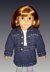 Doll knitting pattern. Fits American Girl Dolland 18 inch doll. Jean jacket and Skirt 012