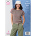 Tops knitted in King Cole Jamboree DK - P6352