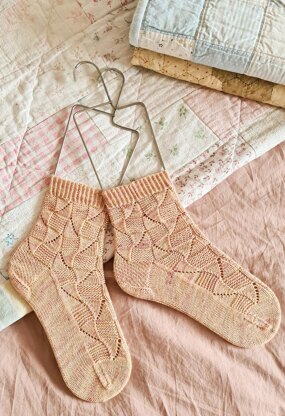 Faded Quilts Socks