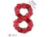 Flower Number 8 crochet applique pattern
