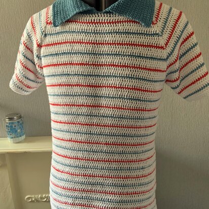 Nautical Stripe Raglan Shirt