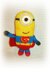 Toy Knitting Patterns -Knitted Minion Superman