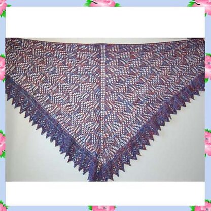 Jocasta Heirloom 4ply Lace Yarn Shawlette Shawl Wrap Warmer by Adel Kay