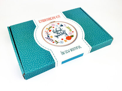 Deluxe Thread Journal Embroidery Kit – ohsewbootiful