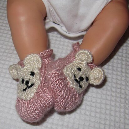 Baby Bear Silk Boots