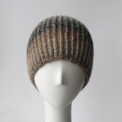 Twisted Rib Reversible Hat