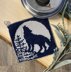 Woodland Wolf Potholder