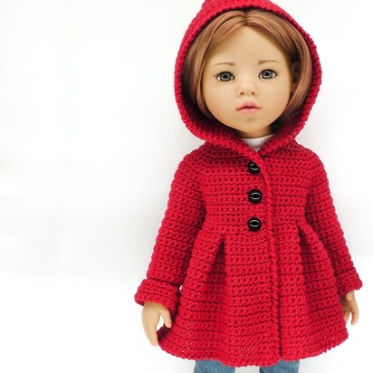 GOTZ/DaF 18" Doll Pixie Hood Jacket