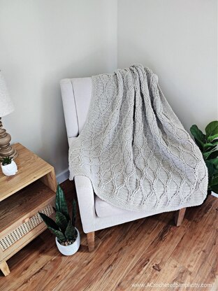 Marseille Cabled Blanket