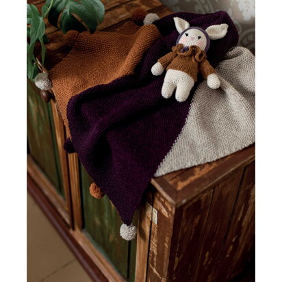 Nuutti Baby Blanket in Novita Nalle - NFFP007 - Downloadable PDF