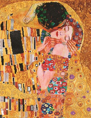 Diamond Dotz The Kiss (Klimt) Diamond Painting Kit