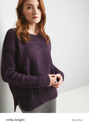 Kemp Town Sweater in Erika Knight Wild Wool - 72001098 - Downloadable PDF