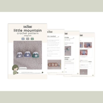 Little Mountain Amigurumi