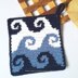 Sea Waves Potholder