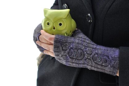 Owl in the Thicket Mitts