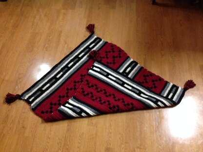 Burnt Water Saddle Blanket