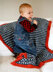 Sofo Baby Blanket in Berroco Remix Aran