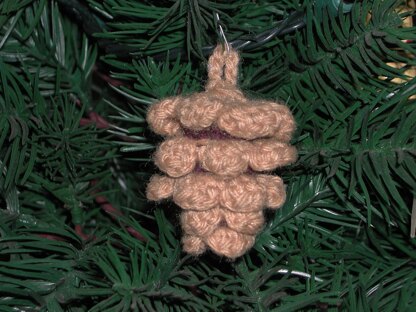 Christmas Pine Cone Ornament C-063