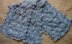 Scalloped Clouds lacy scarf with pointed edges