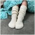 Endless Lace Crochet Socks