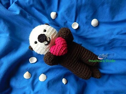 Amigurumi Sea Otter Pattern No.56