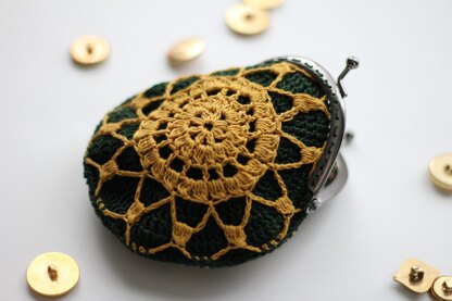 Gold and Jade Coin Purse