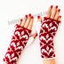 Frozen Flowers Fingerless Gloves & Full Mitts