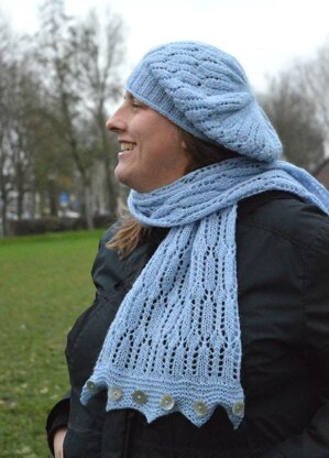 IJskristal Convertible Cowl/Scarf