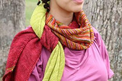 Rhubarb Balls Scarf