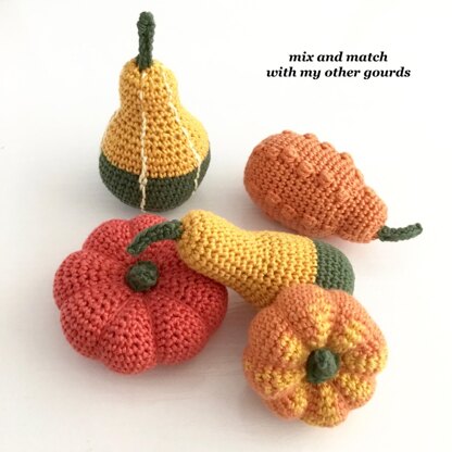 Bi-Coloured Pear Gourd 1