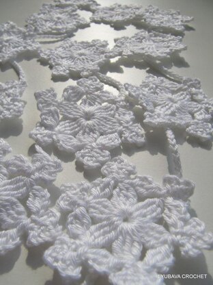 Snowflake Garland "Let it Snow"