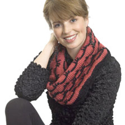 Glam Cowl in Caron Simply Soft Party and Simply Soft Collection - Downloadable PDF