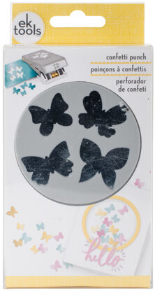 EK Success Large Punch - Confetti Butterfly