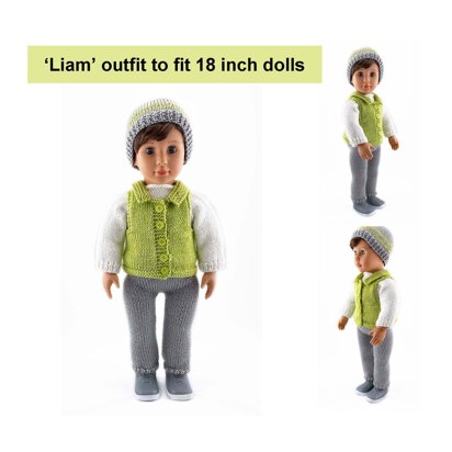 Liam outfit to fit 18" dolls 19130
