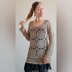 Crochet medallion gorgeous tunic