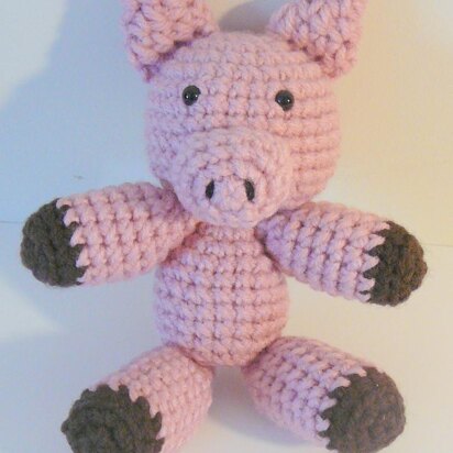 Pink Piggy Amigurumi