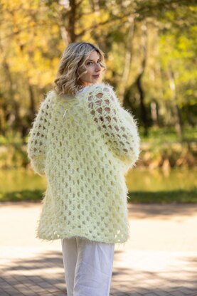 Hexagon cardigan