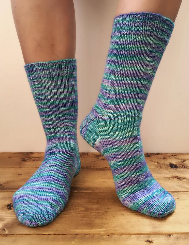 How to knit socks for beginners - easy step by step tutorial [+video]