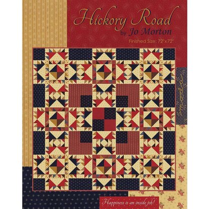 Moda Fabrics Hickory Road Quilt - Downloadable PDF