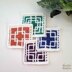 Ekta Tunisian Mosaic Coasters