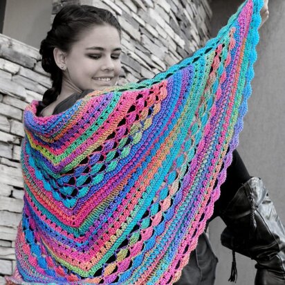 Siren Shimmer Shawl