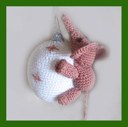 Christmas bauble "Pink Elephant"