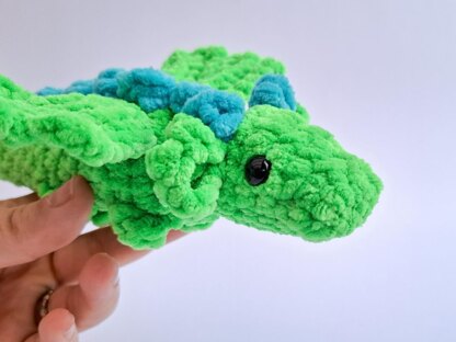 Crochet Dragon low sew pattern