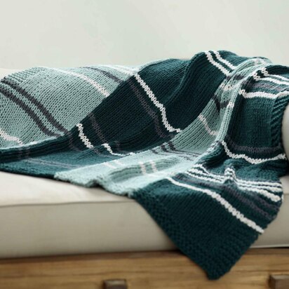 Raising the Bar Blanket - knitting pattern