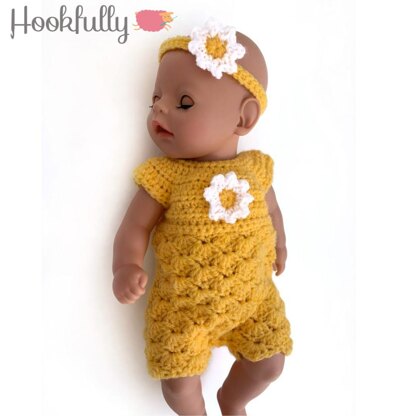 Oopsie daisy baby dolls romper