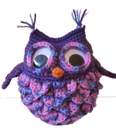 Owl eyeglass holder