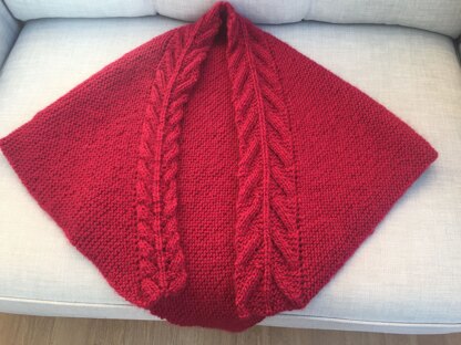 Peiros Shawl  in Berroco Vibe - 402-1 - Downloadable PDF